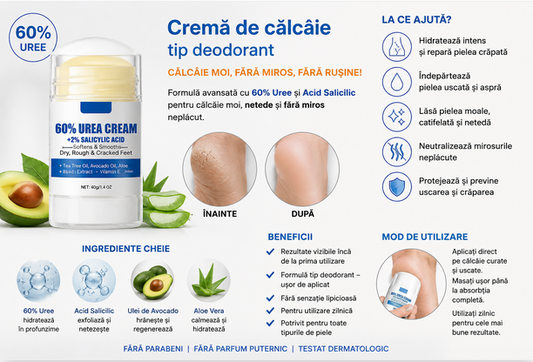 CREMA PENTRU VINDECAREA CALCAILOR CALCATE.